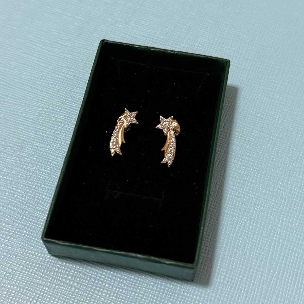 Gold Star Earrings